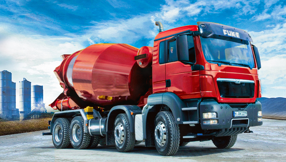 Cami&oacute;n de hormigonera