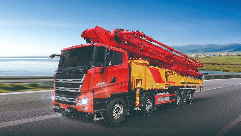 Cami&oacute;n bomba de hormig&oacute;n