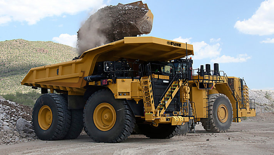 Camiones de miner&iacute;a